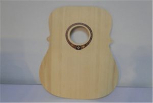 Koka ģitāras paraugs no A2 izmēra uv printera WER-DD4290UV